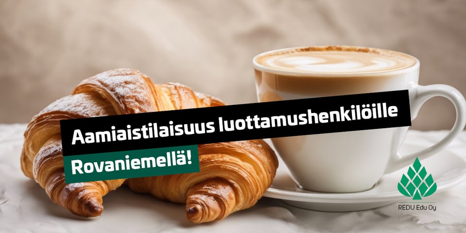 Aamiaistilaisuus Luottamushenkilöille