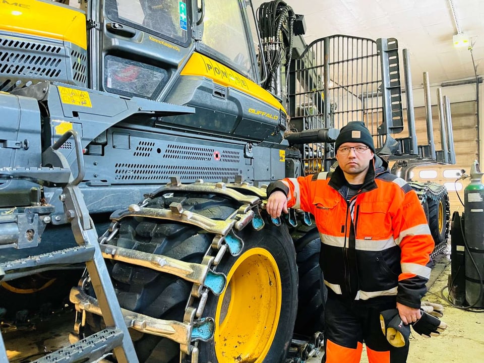 metsäkoneyrit. Kimmo Kulojärvi